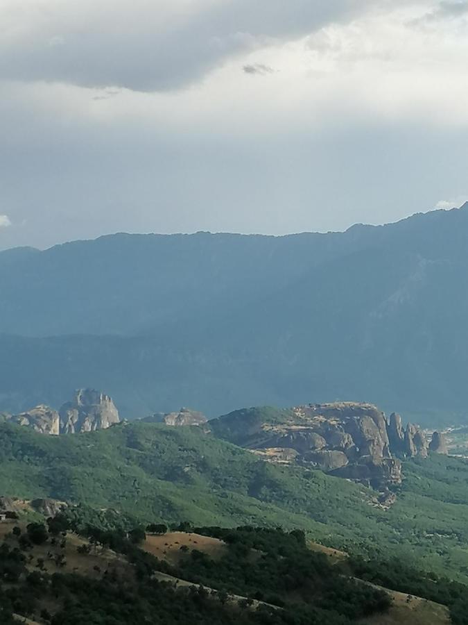 Meteora's sunset Leilighet Kalampáka Eksteriør bilde