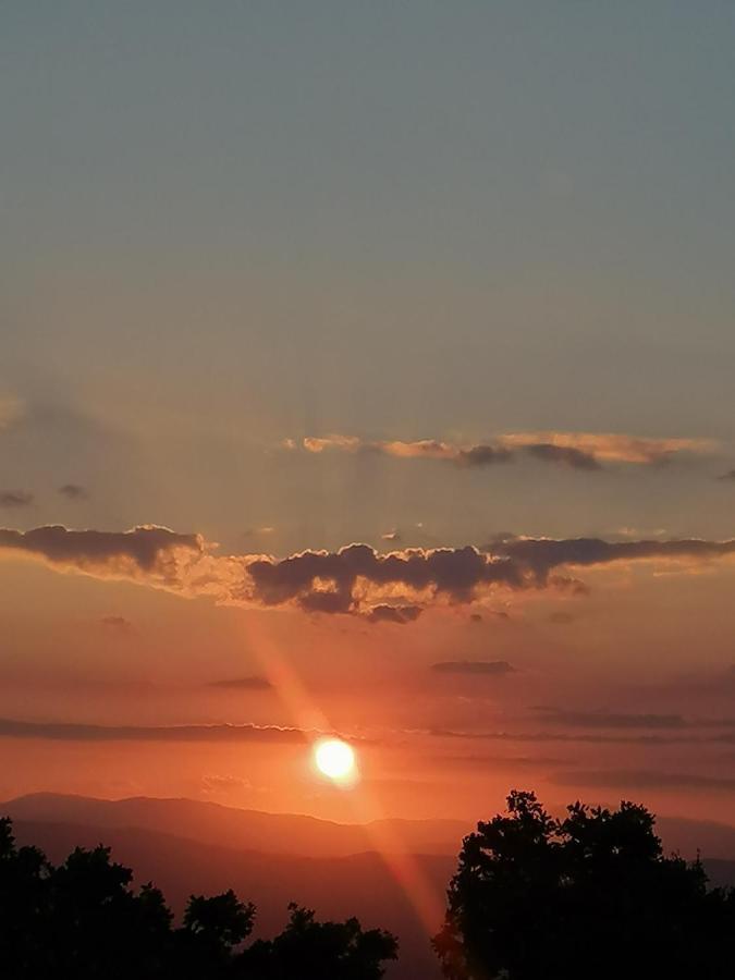 Meteora's sunset Leilighet Kalampáka Eksteriør bilde